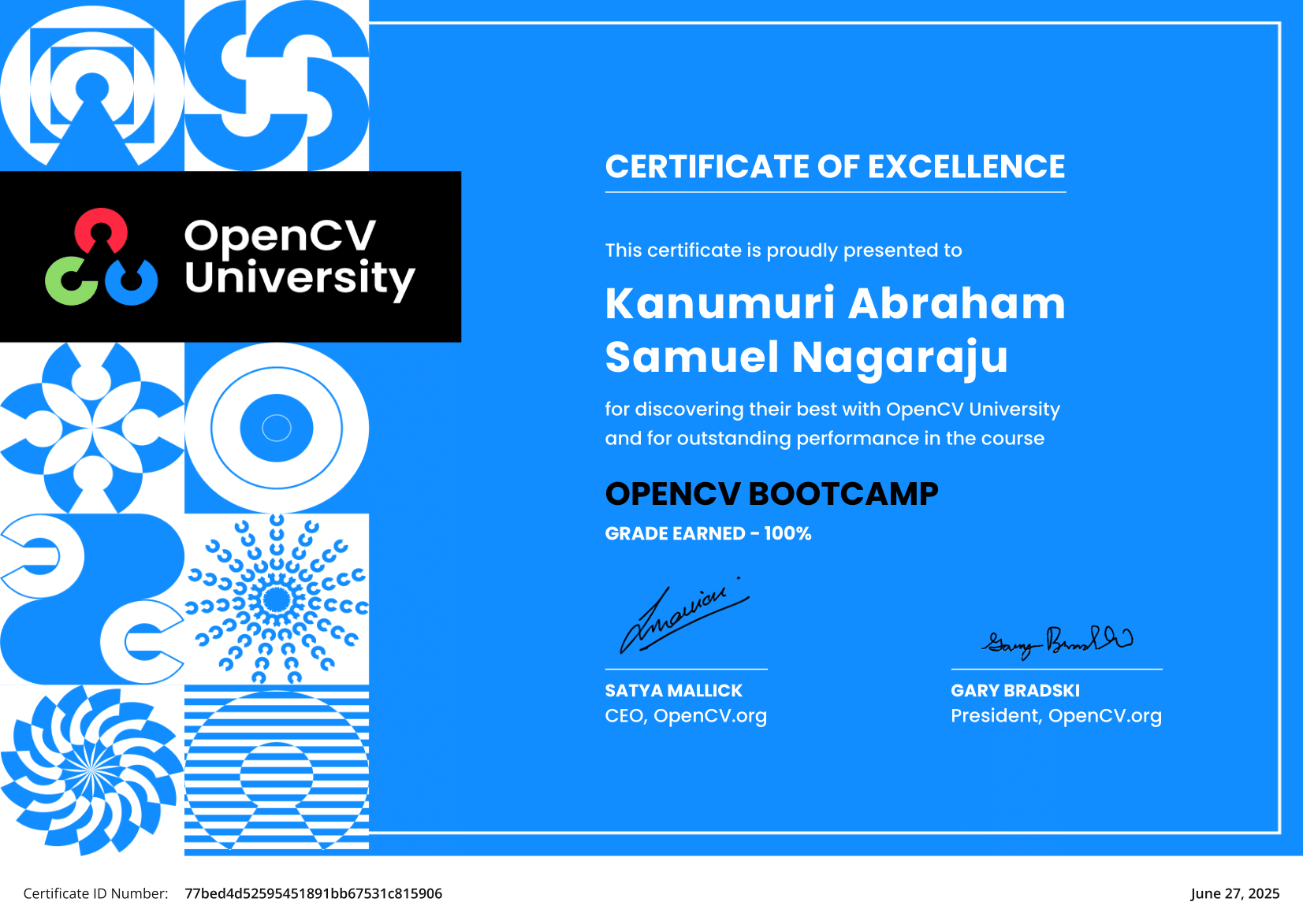 Certification 3